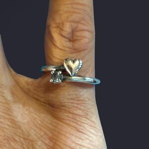 James Avery wrapped up in love birthstone ring (December)